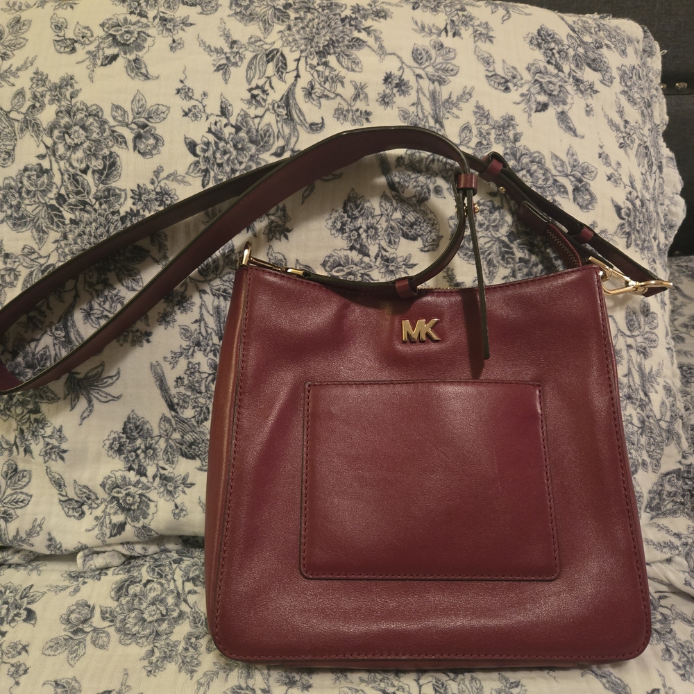 Michael Kors Deep Red Crossbody Bag